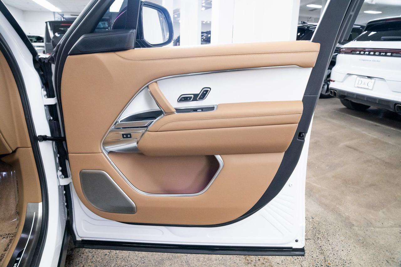 2023 Land Rover Range Rover SV Satin White Ceramic Finisher with Embossed Mosaic Portland OR