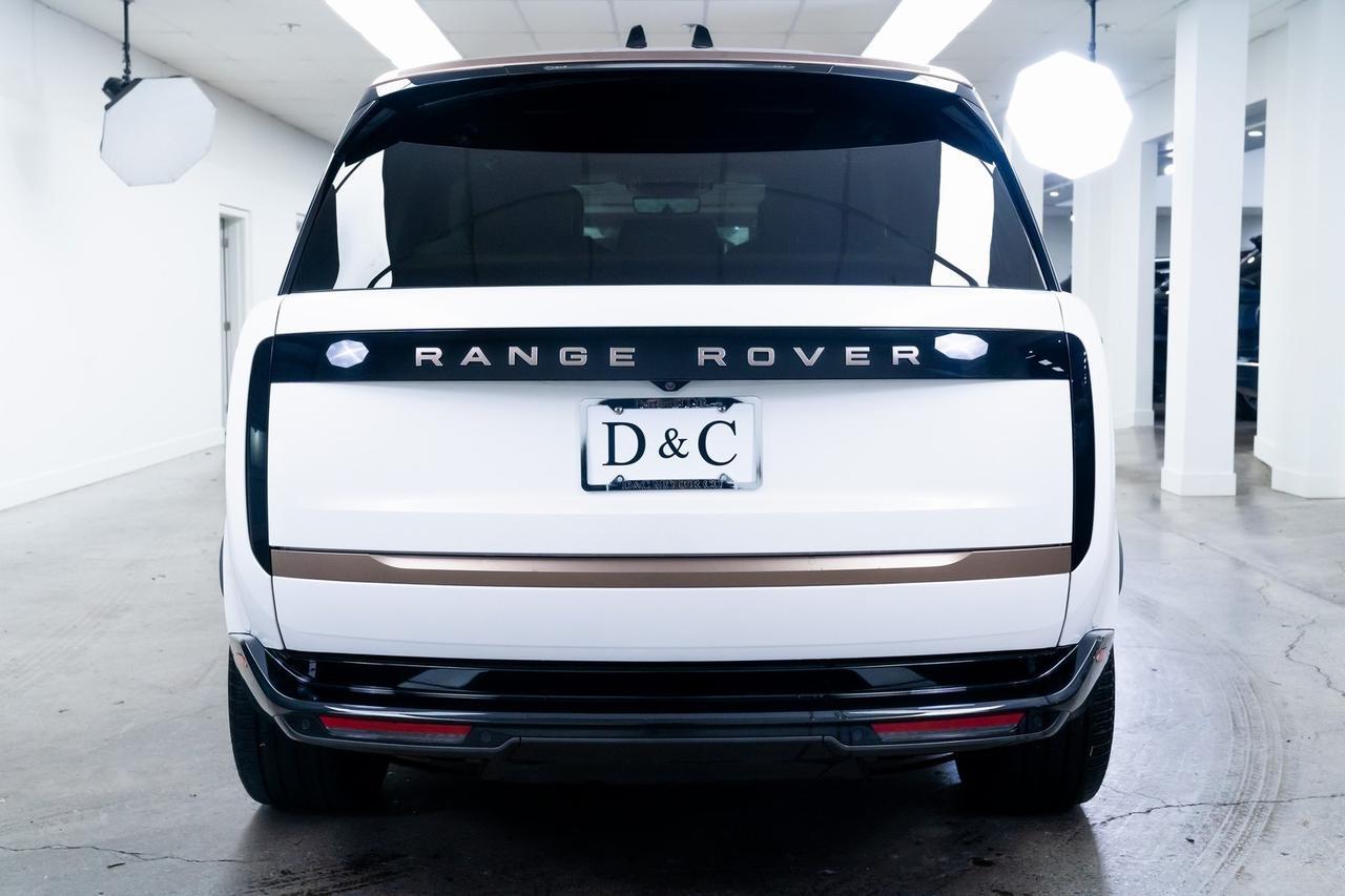2023 Land Rover Range Rover SV Satin White Ceramic Finisher with Embossed Mosaic Portland OR