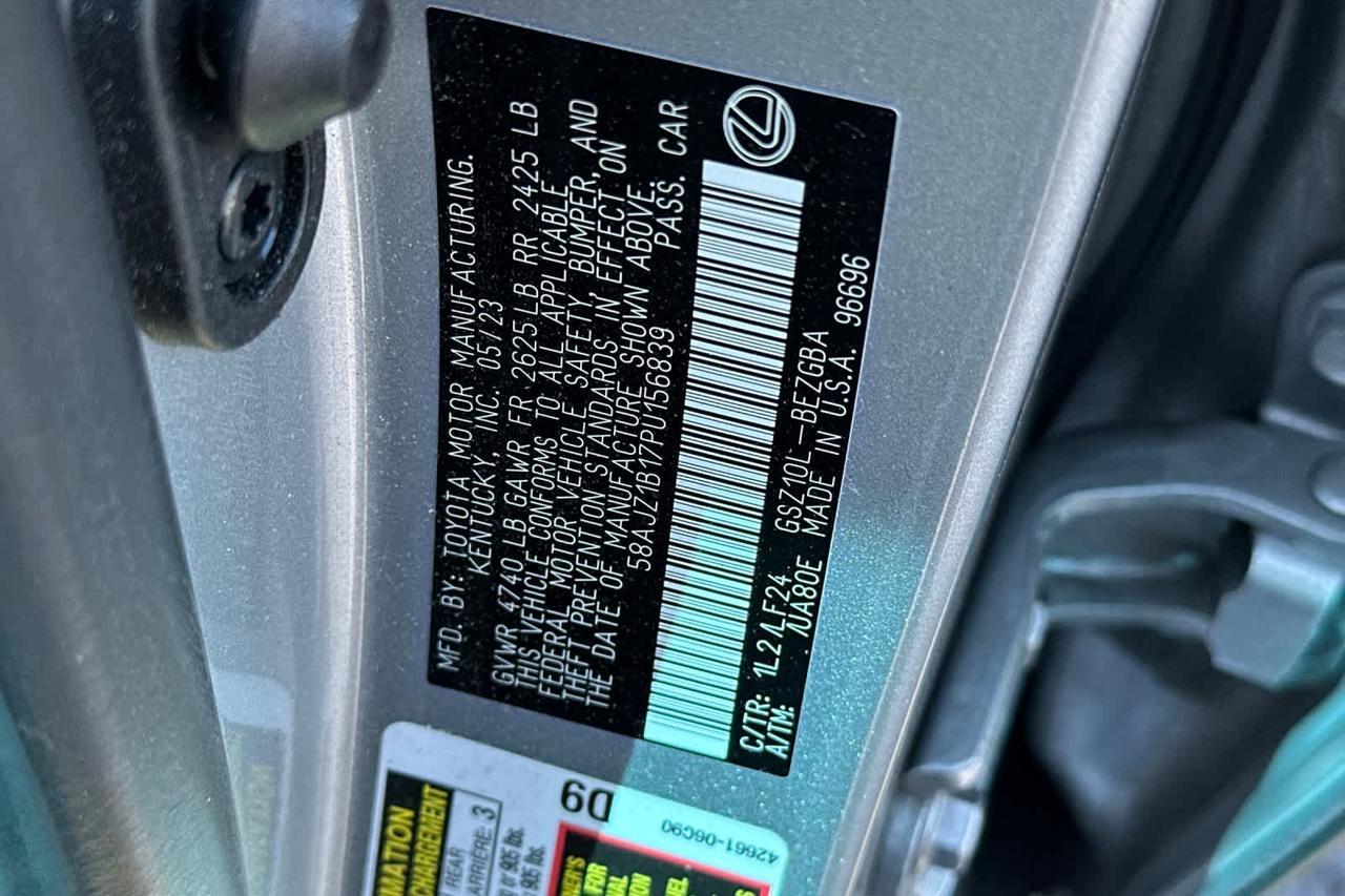 2023 Lexus ES F SPORT Handling Roseville CA