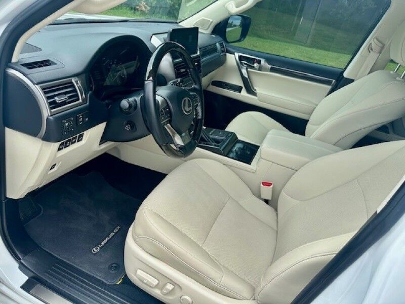 2023 Lexus GX 460 PREMIUM SUNROOF AWD ECRU COLOR PEARL WHITE ONLY 9K MILES LOWER LIP BUMPERS CHROME DELETE BLACK FREE SHIPPING IN FLORIDA Sarasota FL