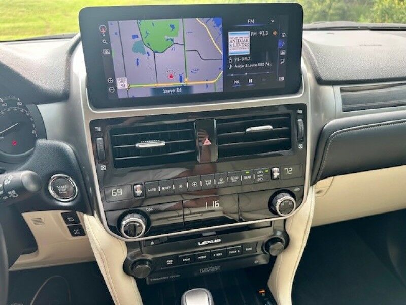 2023 Lexus GX 460 PREMIUM SUNROOF AWD ECRU COLOR PEARL WHITE ONLY 9K MILES LOWER LIP BUMPERS CHROME DELETE BLACK FREE SHIPPING IN FLORIDA Sarasota FL