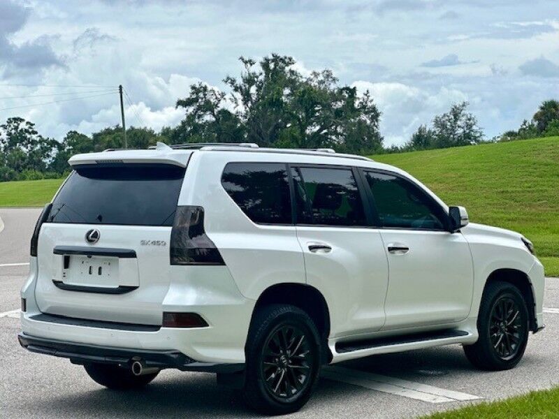 2023 Lexus GX 460 PREMIUM SUNROOF AWD ECRU COLOR PEARL WHITE ONLY 9K MILES LOWER LIP BUMPERS CHROME DELETE BLACK FREE SHIPPING IN FLORIDA Sarasota FL