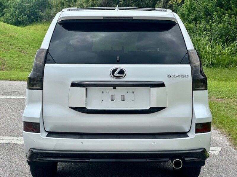 2023 Lexus GX 460 PREMIUM SUNROOF AWD ECRU COLOR PEARL WHITE ONLY 9K MILES LOWER LIP BUMPERS CHROME DELETE BLACK FREE SHIPPING IN FLORIDA Sarasota FL