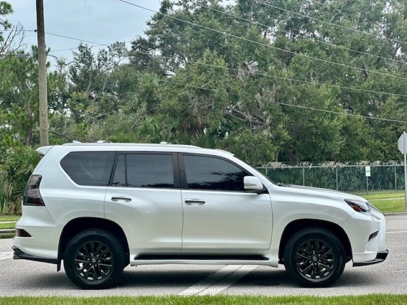 2023 Lexus GX 460 PREMIUM SUNROOF AWD ECRU COLOR PEARL WHITE ONLY 9K MILES LOWER LIP BUMPERS CHROME DELETE BLACK FREE SHIPPING IN FLORIDA Sarasota FL
