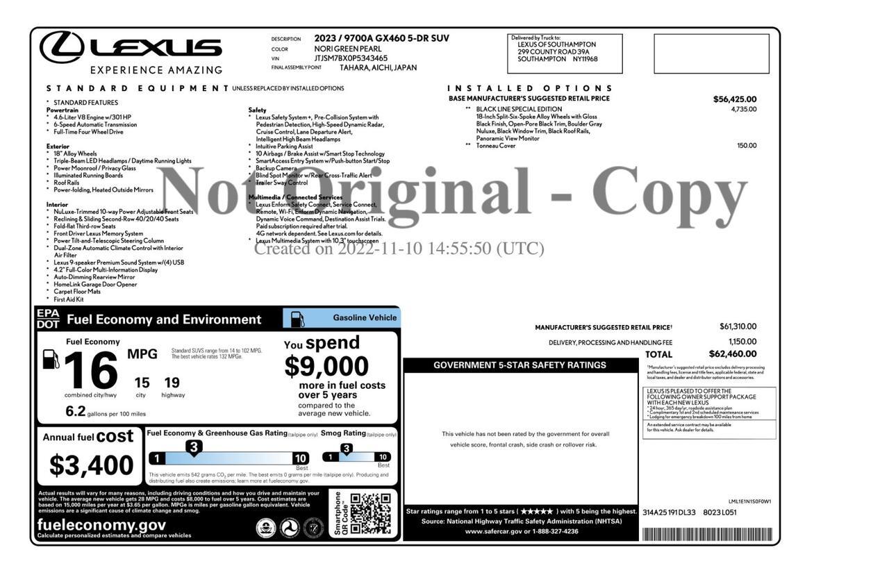 2023 Lexus GX 460 Tallmadge OH