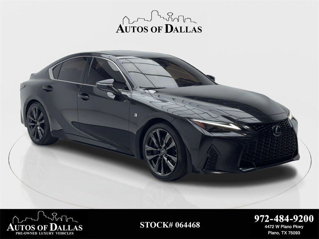 2023 Lexus IS 350 F SPORT CAM,SUNROOF,CLMT STS,BLIND SPOT Plano TX