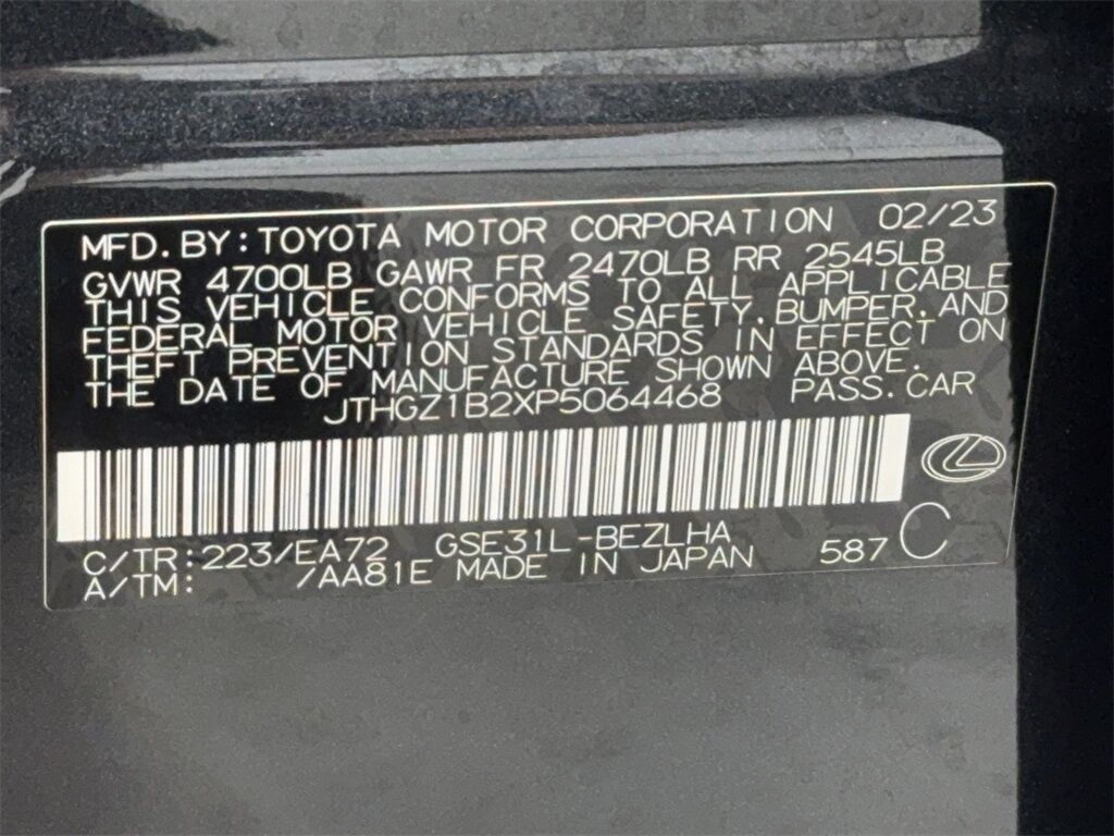 2023 Lexus IS 350 F SPORT CAM,SUNROOF,CLMT STS,BLIND SPOT Plano TX