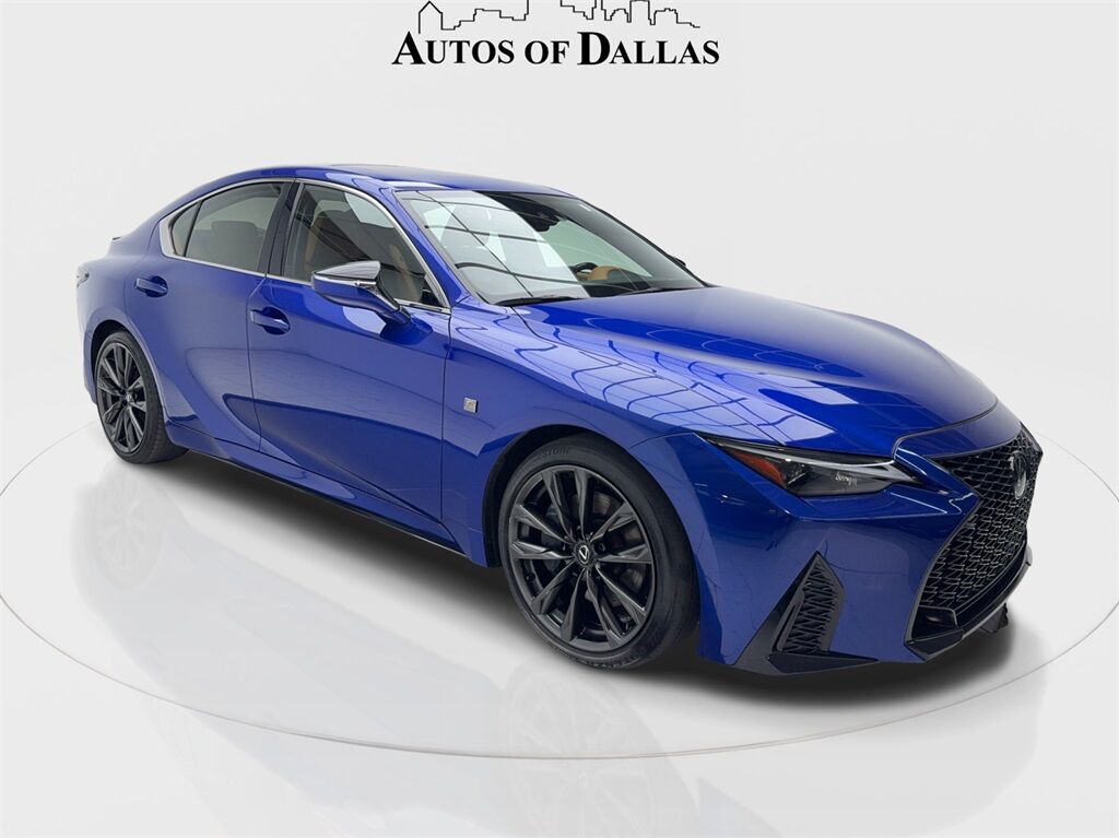 2023 Lexus IS 350 F SPORT Design CAM,SUNROOF,CLMT STS,BLIND SPOT Plano TX