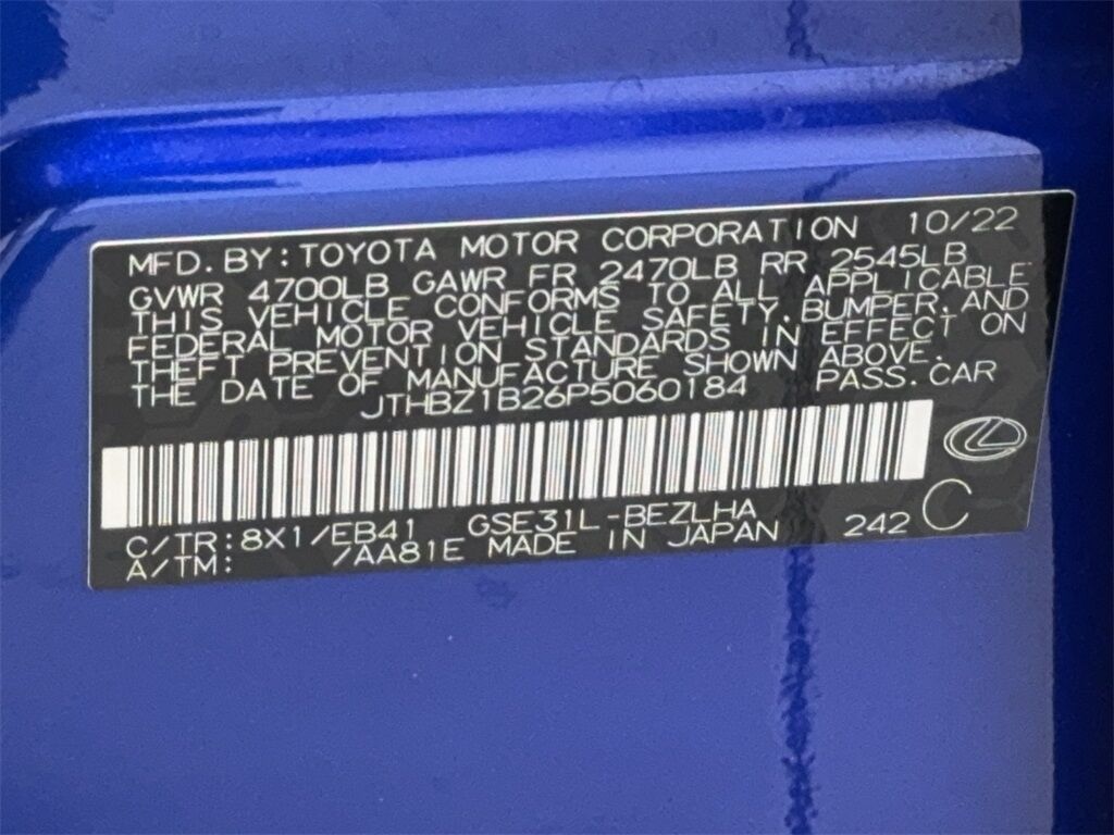 2023 Lexus IS 350 F SPORT Design CAM,SUNROOF,CLMT STS,BLIND SPOT Plano TX