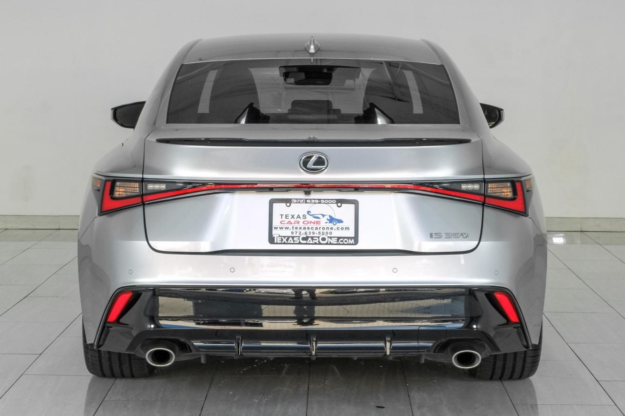 2023 Lexus IS 350 F SPORT LEXUS SAFETY SYSTEM BLIND SPOT INTUITIVE PARKING ASSIST Carrollton TX