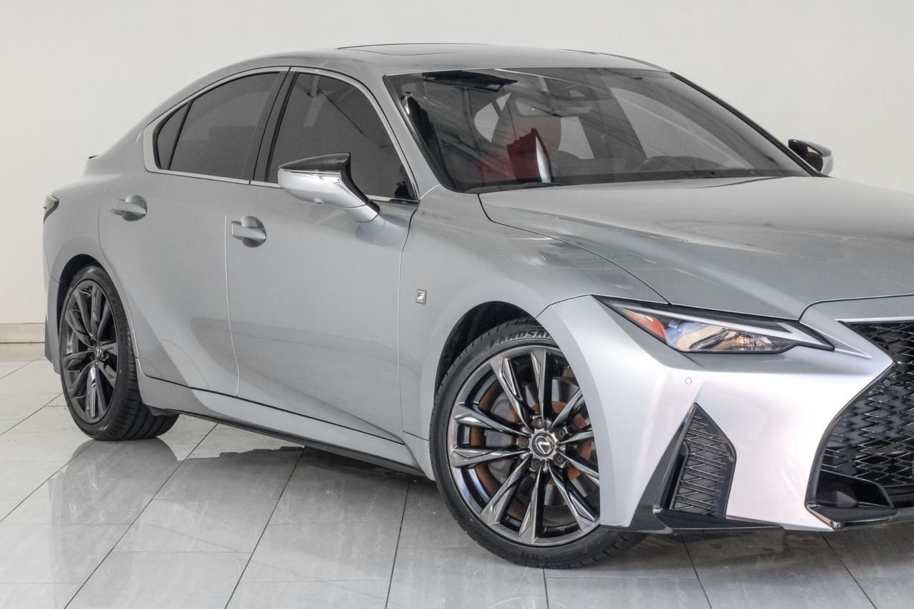 2023 Lexus IS 350 F SPORT LEXUS SAFETY SYSTEM BLIND SPOT INTUITIVE PARKING ASSIST Carrollton TX