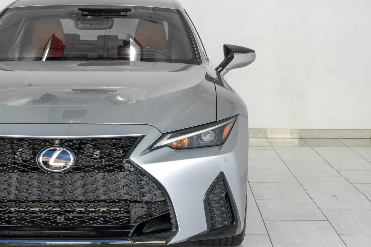 2023 Lexus IS 350 F SPORT LEXUS SAFETY SYSTEM BLIND SPOT INTUITIVE PARKING ASSIST Carrollton TX