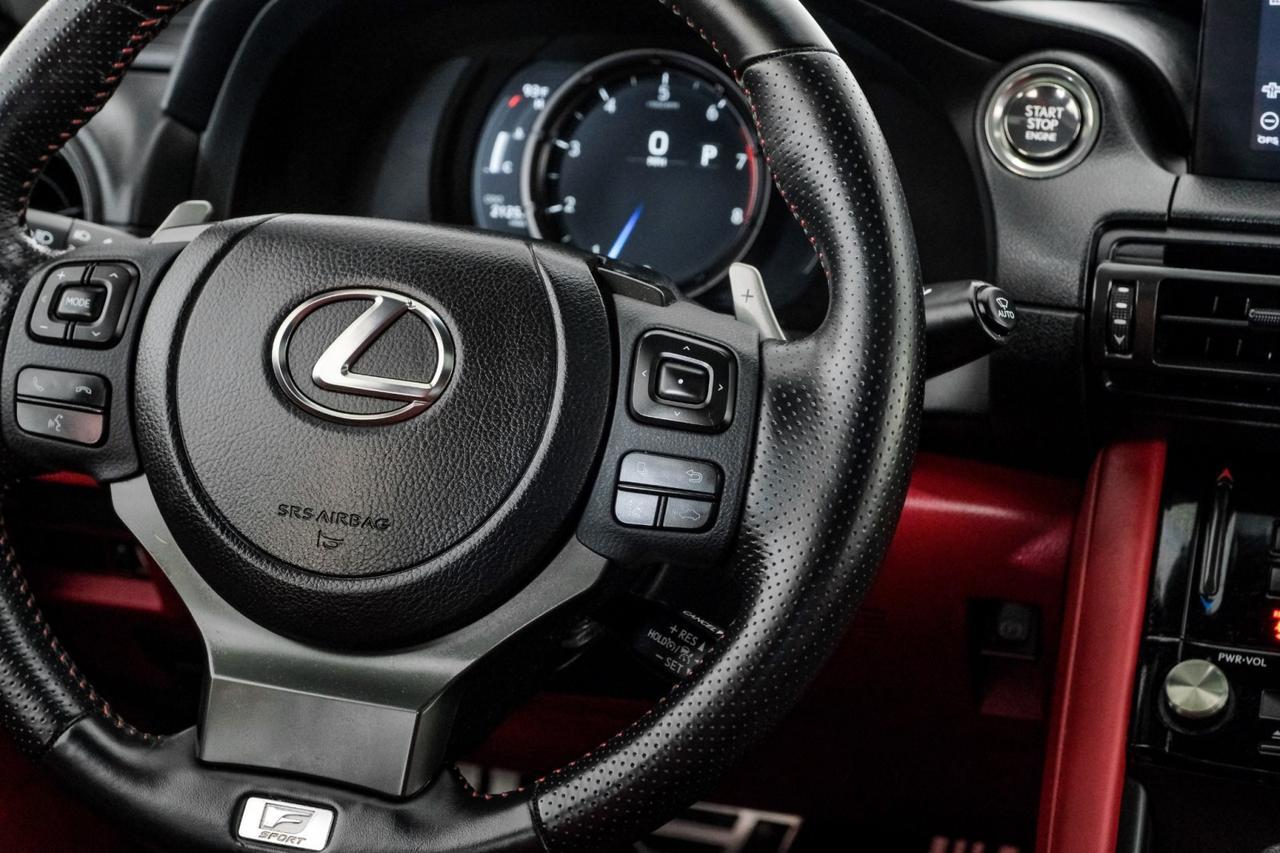 2023 Lexus IS 350 F SPORT LEXUS SAFETY SYSTEM BLIND SPOT INTUITIVE PARKING ASSIST Carrollton TX