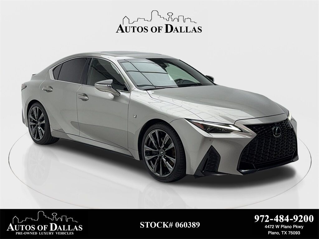2023 Lexus IS 350 F SPORT NAV,CAM,SUNROOF,CLMT STS,BLIND SPOT Plano TX