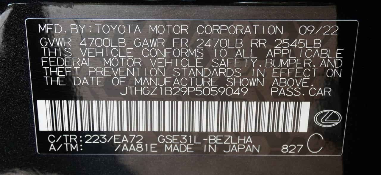 2023 Lexus IS 350 F SPORT San Juan TX