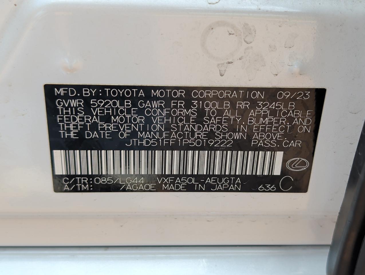 2023 Lexus LS 500 San Juan TX