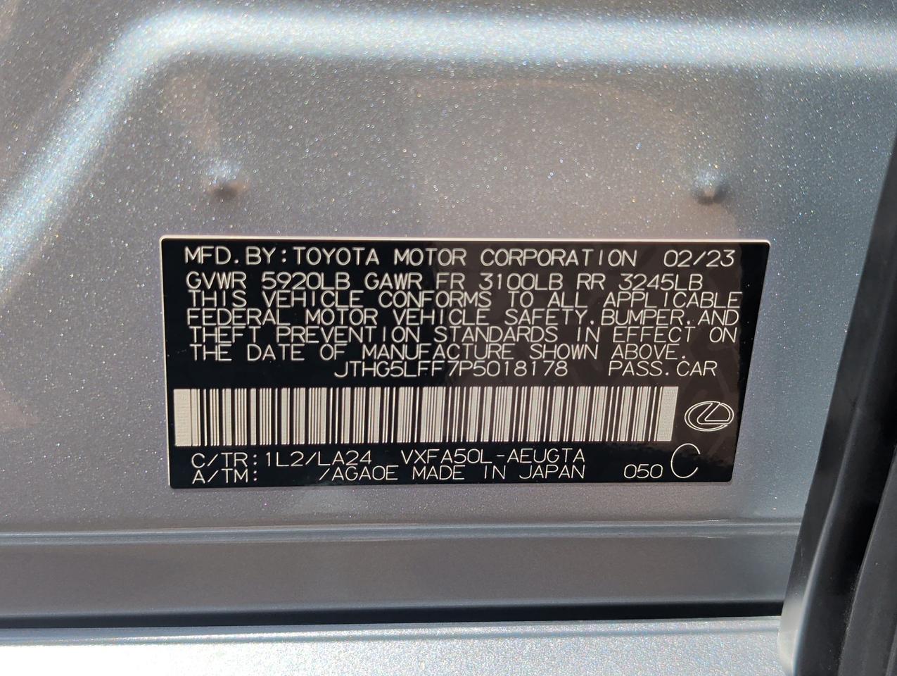 2023 Lexus LS 500 San Juan TX