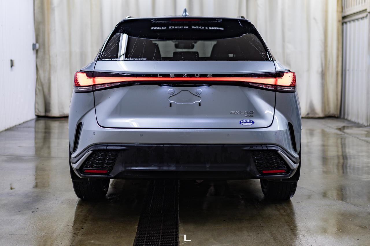 2023 Lexus RX 350 AWD F-Sport II Leather Roof Nav BCam Red Deer AB