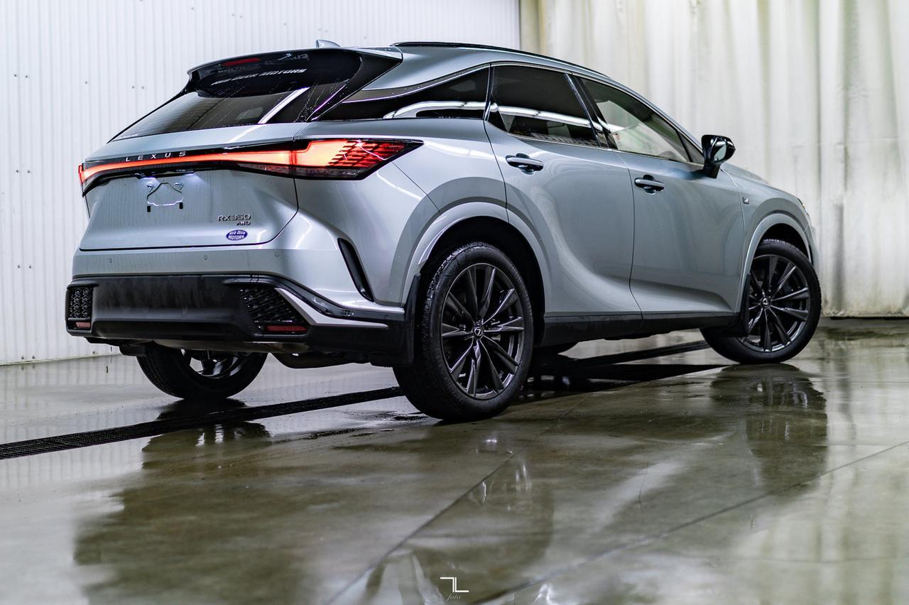2023 Lexus RX 350 AWD F-Sport II Leather Roof Nav BCam Red Deer AB