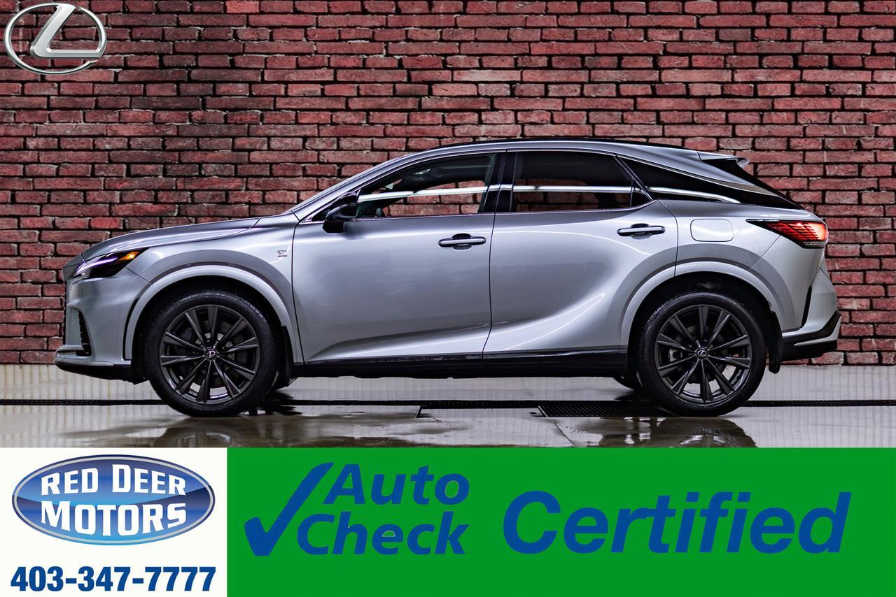 2023 Lexus RX 350 AWD F-Sport II Leather Roof Nav BCam Red Deer AB
