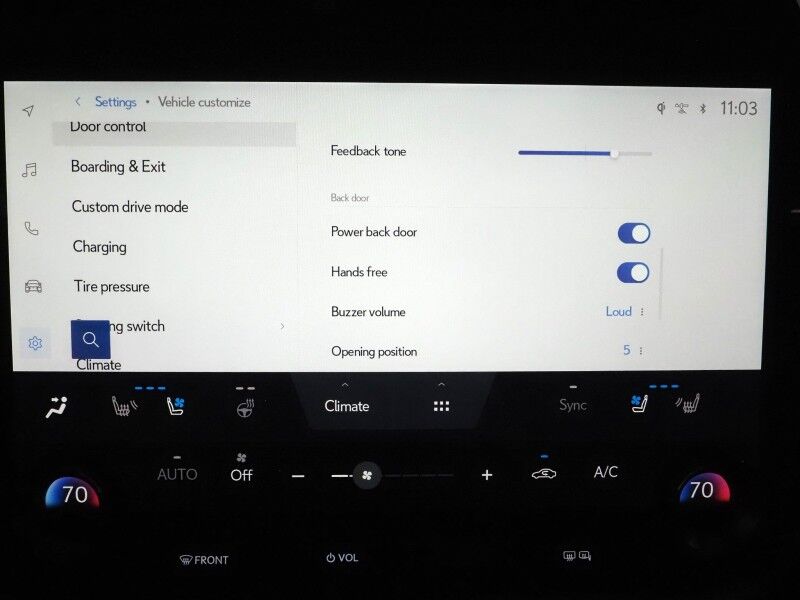 2023 Lexus RZ 450e Luxury AWD *HEADS-UP DISPLAY, NAVIGATION, ADAPTIVE CRUISE, SAFETY ALERTS, 360 VIEW CAMERAS, 14 INCH DISPLAY, DYNAMIC SKY PANO ROOF, ULTRASUEDE, CLIMATE SEATS, ADVANCED PARK, MARK LEVINSON, WIRELESS CHARGING Round Rock TX