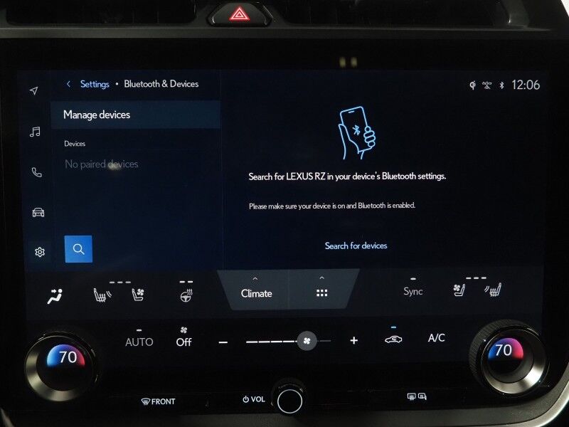 2023 Lexus RZ 450e Premium AWD *HEADS-UP DISPLAY, NAVIGATION, ADAPTIVE CRUISE, SAFETY ALERTS, 360 VIEW CAMERAS, 14 INCH DISPLAY, PANORAMA GLASS ROOF, CLIMATE SEATS, HEATED STEERING, ADVANCE PARK, WIRELESS CHARGING, ANDROID & APPLE Round Rock TX