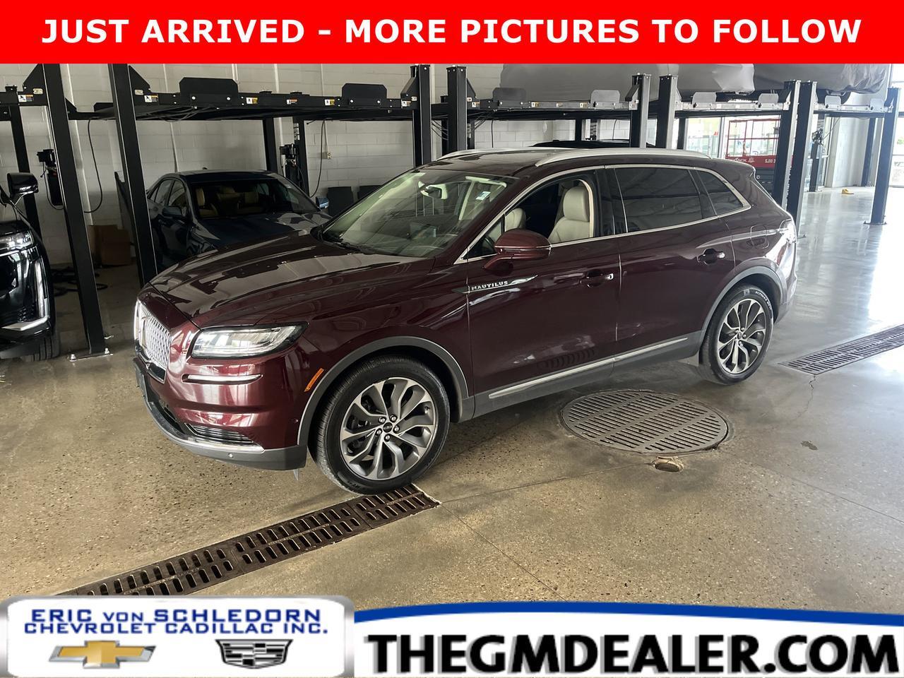 2023 Lincoln Nautilus Reserve AWD 2.7L TwinTurbo CargoUtiltyPkg w/PanoramicVistaRoof Nav Class2TrailerTow 20s