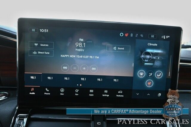 2023 Lincoln Navigator L Reserve / 4X4 / Luxury Pkg / Auto Start / Heated & Cooled Seats / Heated Steering / Sunroof / HUD / Adaptive Cruise / Lane Depart & Blind Spot / 3rd Row / Seats 7 / Heavy Duty Tow Pkg / Block Heater / 1-Owner Anchorage AK 2023 Lincoln Navigator L Reserve / 4X4 / Luxury Pkg / Auto Start / Heated & Cooled Seats / Heated Steering / Sunroof / HUD / Adaptive Cruise / Lane Depart & Blind Spot / 3rd Row / Seats 7 / Heavy Duty Tow Pkg / Block Heater / 1-Owner Anchorage AK