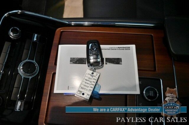 2023 Lincoln Navigator L Reserve / 4X4 / Luxury Pkg / Auto Start / Heated & Cooled Seats / Heated Steering / Sunroof / HUD / Adaptive Cruise / Lane Depart & Blind Spot / 3rd Row / Seats 7 / Heavy Duty Tow Pkg / Block Heater / 1-Owner Anchorage AK 2023 Lincoln Navigator L Reserve / 4X4 / Luxury Pkg / Auto Start / Heated & Cooled Seats / Heated Steering / Sunroof / HUD / Adaptive Cruise / Lane Depart & Blind Spot / 3rd Row / Seats 7 / Heavy Duty Tow Pkg / Block Heater / 1-Owner Anchorage AK