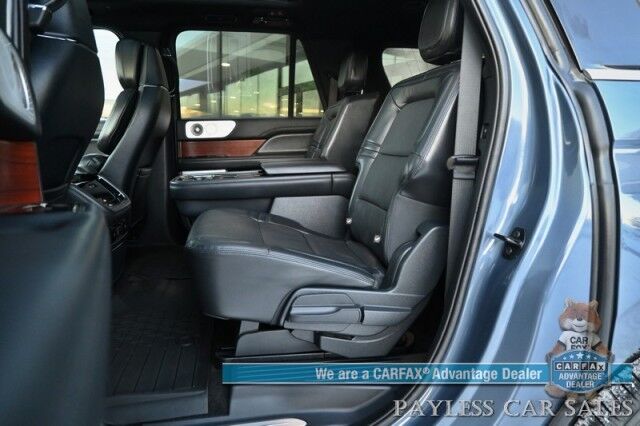 2023 Lincoln Navigator L Reserve / 4X4 / Luxury Pkg / Auto Start / Heated & Cooled Seats / Heated Steering / Sunroof / HUD / Adaptive Cruise / Lane Depart & Blind Spot / 3rd Row / Seats 7 / Heavy Duty Tow Pkg / Block Heater / 1-Owner Anchorage AK