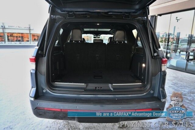 2023 Lincoln Navigator L Reserve / 4X4 / Luxury Pkg / Auto Start / Heated & Cooled Seats / Heated Steering / Sunroof / HUD / Adaptive Cruise / Lane Depart & Blind Spot / 3rd Row / Seats 7 / Heavy Duty Tow Pkg / Block Heater / 1-Owner Anchorage AK 2023 Lincoln Navigator L Reserve / 4X4 / Luxury Pkg / Auto Start / Heated & Cooled Seats / Heated Steering / Sunroof / HUD / Adaptive Cruise / Lane Depart & Blind Spot / 3rd Row / Seats 7 / Heavy Duty Tow Pkg / Block Heater / 1-Owner Anchorage AK