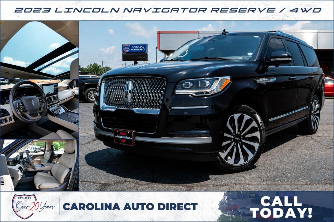 2023 Lincoln Navigator Reserve / 4WD / Rear Cooled Seats / Massage Seats!