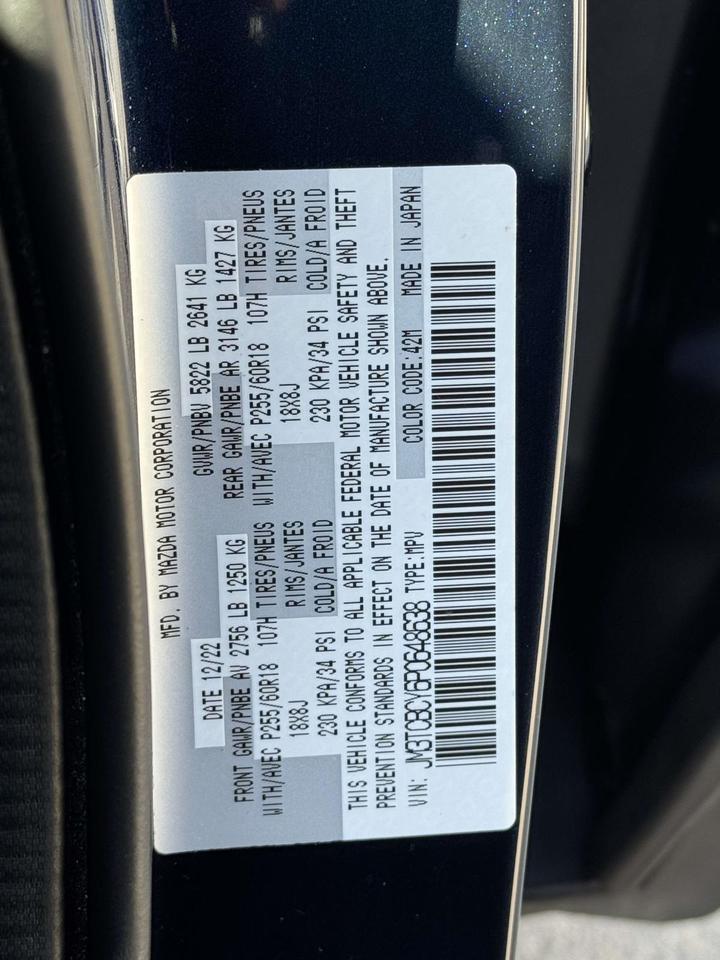 2023 MAZDA CX-9 Touring Fredericksburg VA