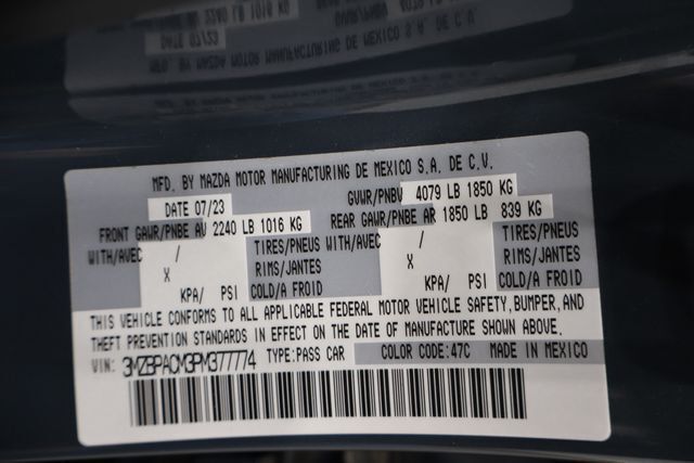 2023 MAZDA Mazda3 2.5 S Carbon Edition Raleigh NC