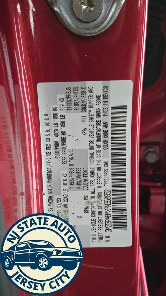 2023 MAZDA Mazda3 2.5 S Select Package Jersey City NJ