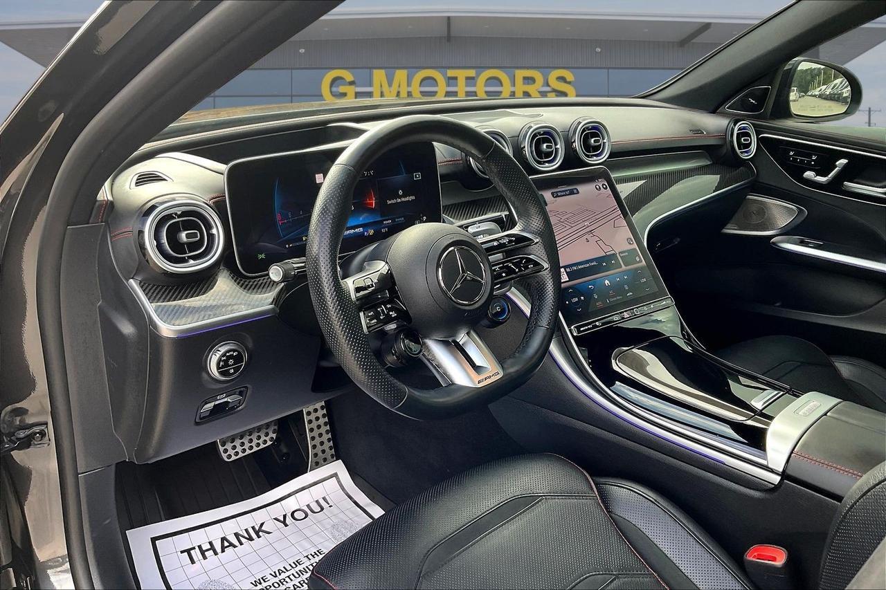 2023 MERCEDES-BENZ C-CLASS C43 AMG GRAY at TX Auto Group