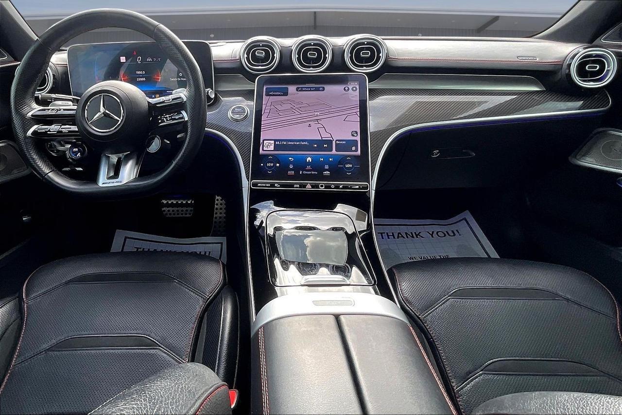 2023 MERCEDES-BENZ C-CLASS C43 AMG GRAY at TX Auto Group