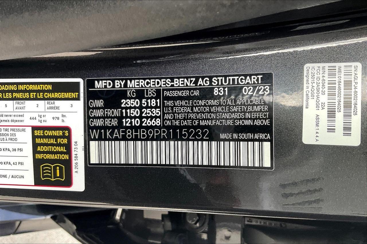2023 MERCEDES-BENZ C-CLASS C43 AMG GRAY at TX Auto Group