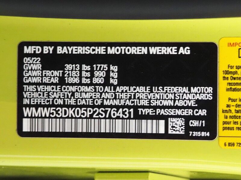 2023 MINI Cooper S 4 Door *ICONIC TRIM, HEADS-UP DISPLAY, NAVIGATION, BACKUP-CAMERA, COLOR TOUCHSCREEN, PANORAMA MOONROOF, CHESTERFIELD LEATHER, HEATED SEATS, HARMAN/KARDON, WIRELESS CHARGING, APPLE CARPLAY Round Rock TX