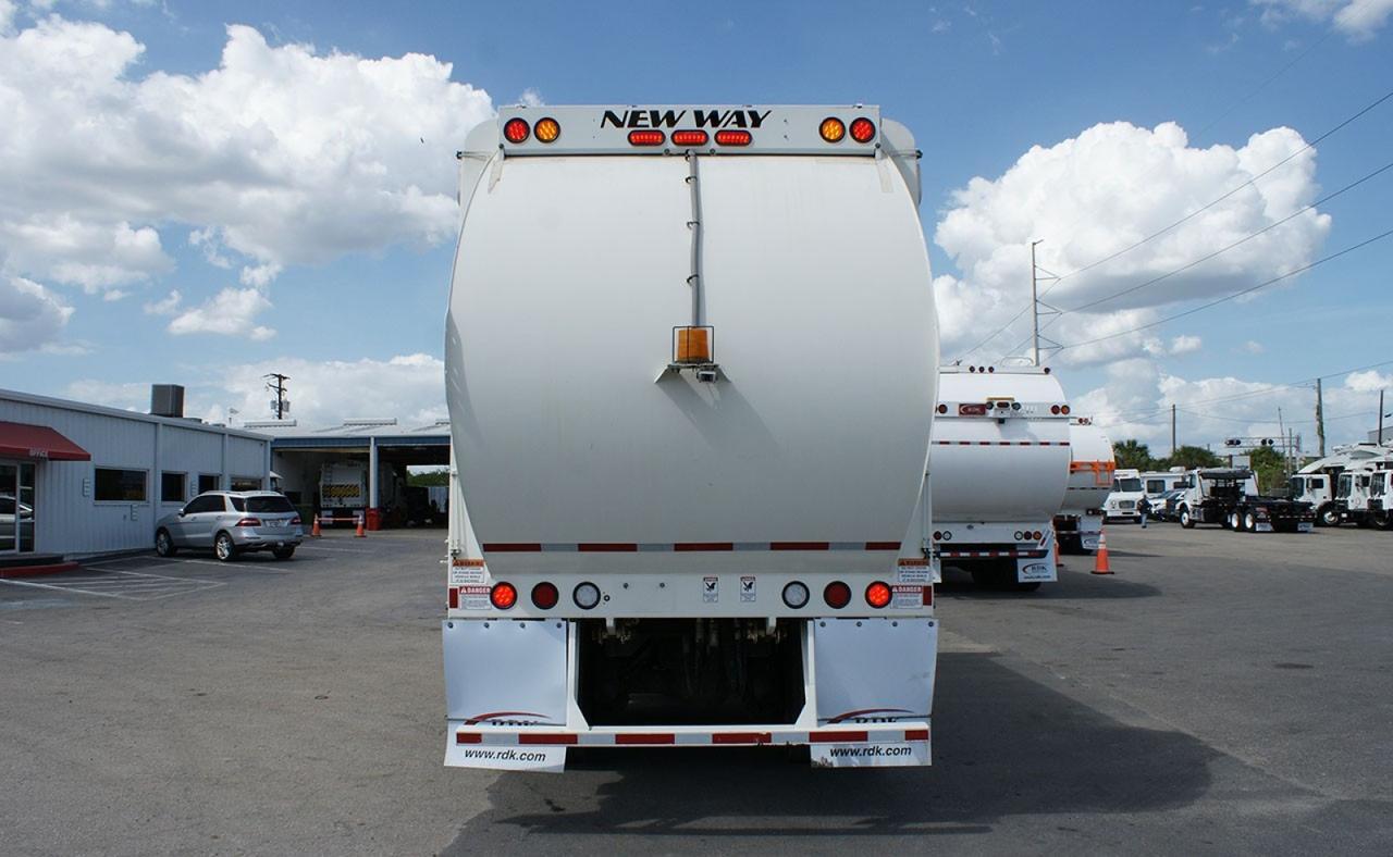 2023 Mack LR64 31 Yard New Way Side Loader Garbage Truck Tampa FL
