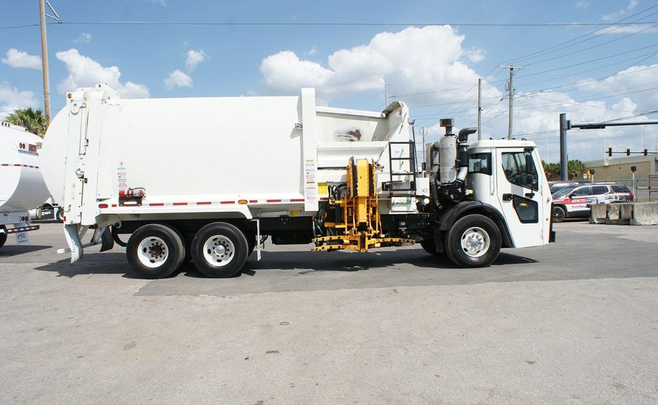 2023 Mack LR64 31 Yard New Way Side Loader Garbage Truck