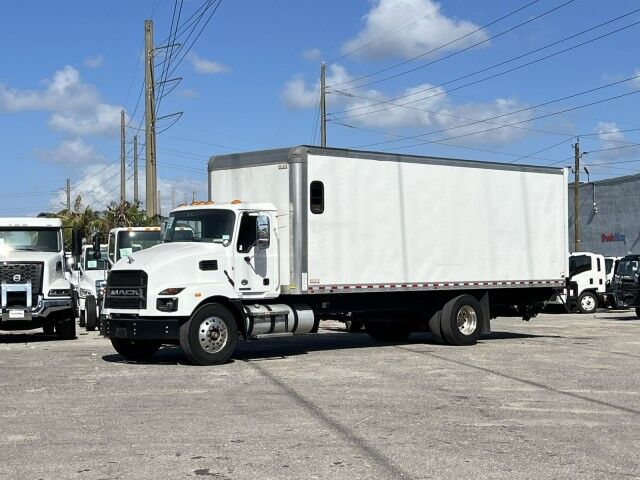 2023 Mack MD6 26' Dry Box Truck with 3,300 lb Lift Gate