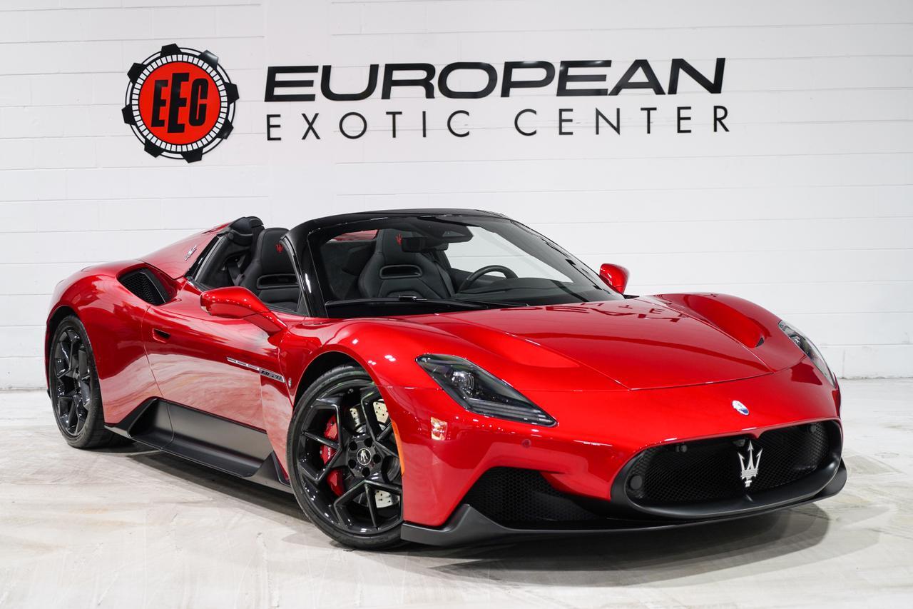 Red 2023 Maserati MC20 RWD Coupe Rear-Wheel Drive Automatic