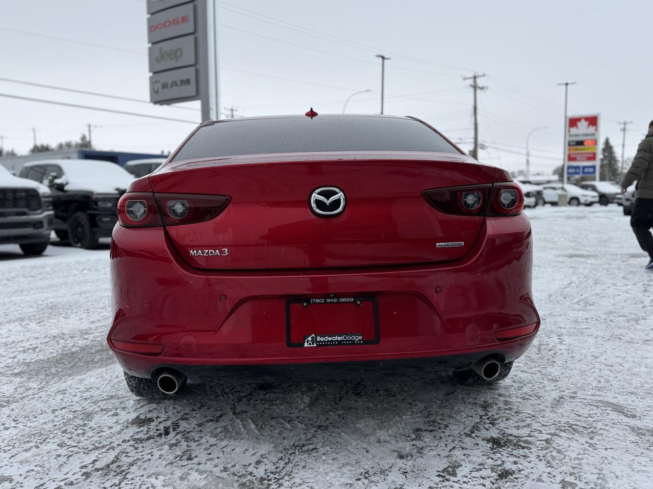 2023 Mazda 3 GT FWD | 4 Door | Low KMs | Aerial View Camera | SkyActiv | Heated Seats Redwater AB