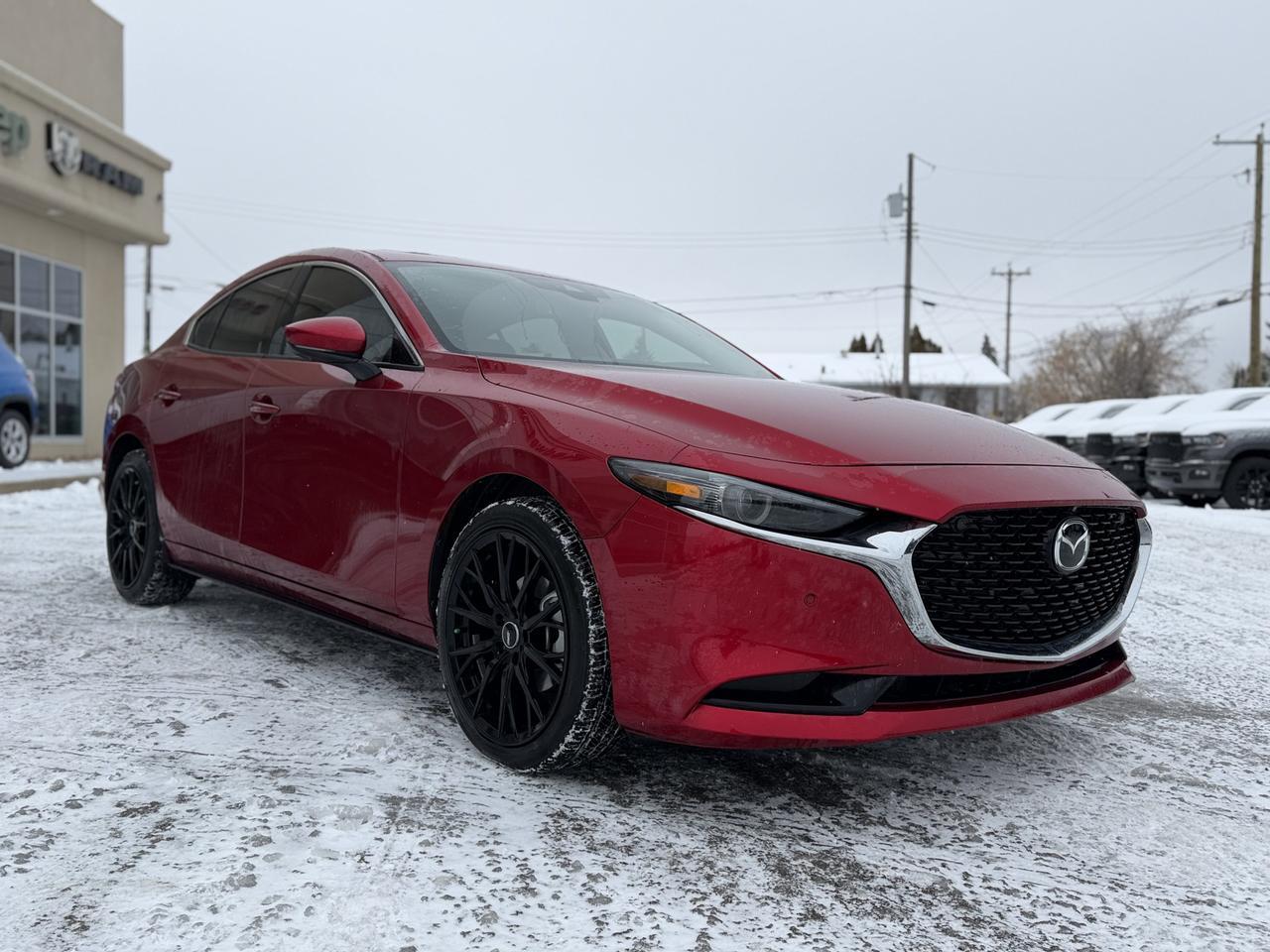 2023 Mazda 3 GT FWD | 4 Door | Low KMs | Aerial View Camera | SkyActiv | Heated Seats Redwater AB