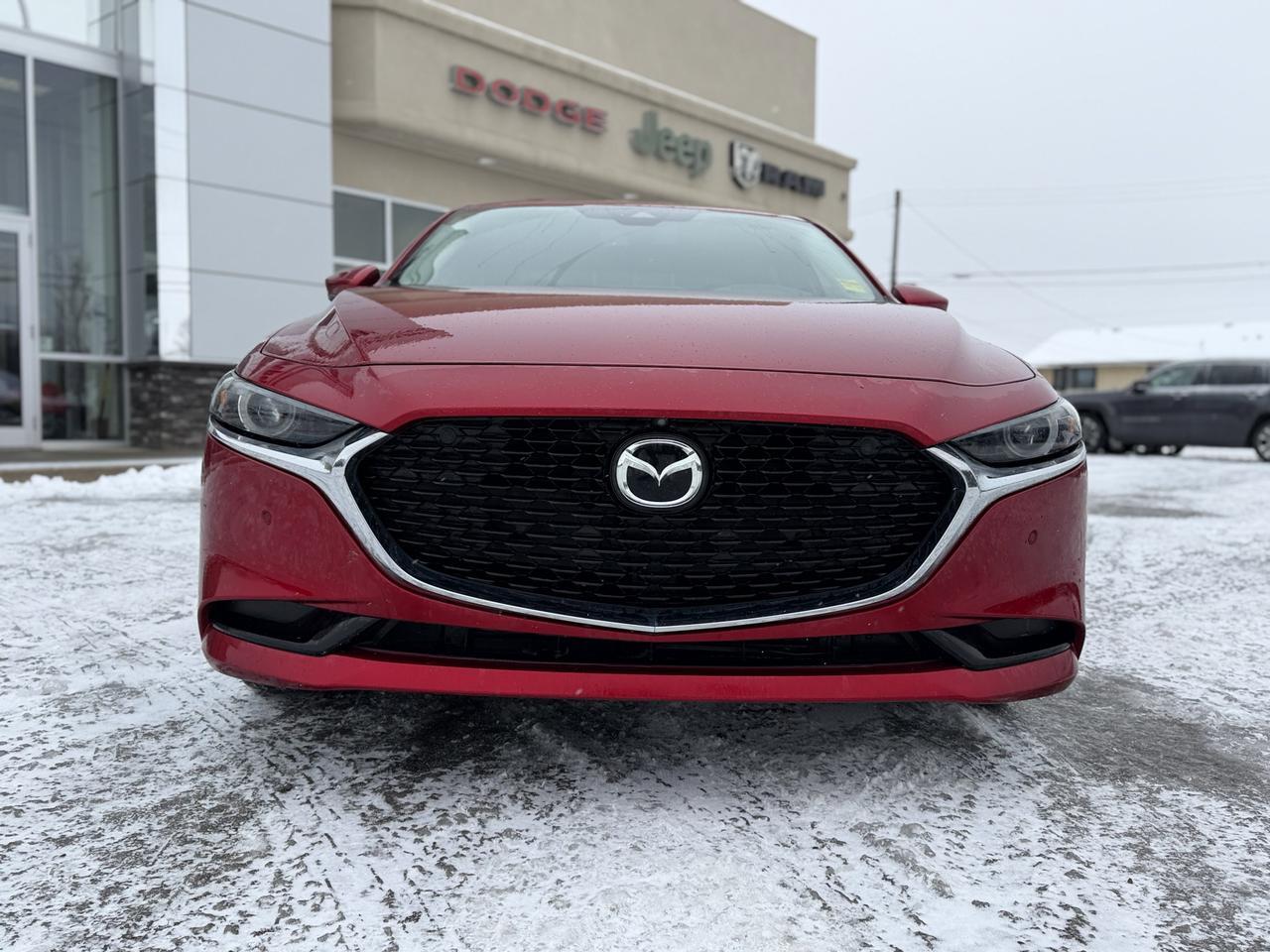 2023 Mazda 3 GT FWD | 4 Door | Low KMs | Aerial View Camera | SkyActiv | Heated Seats Redwater AB
