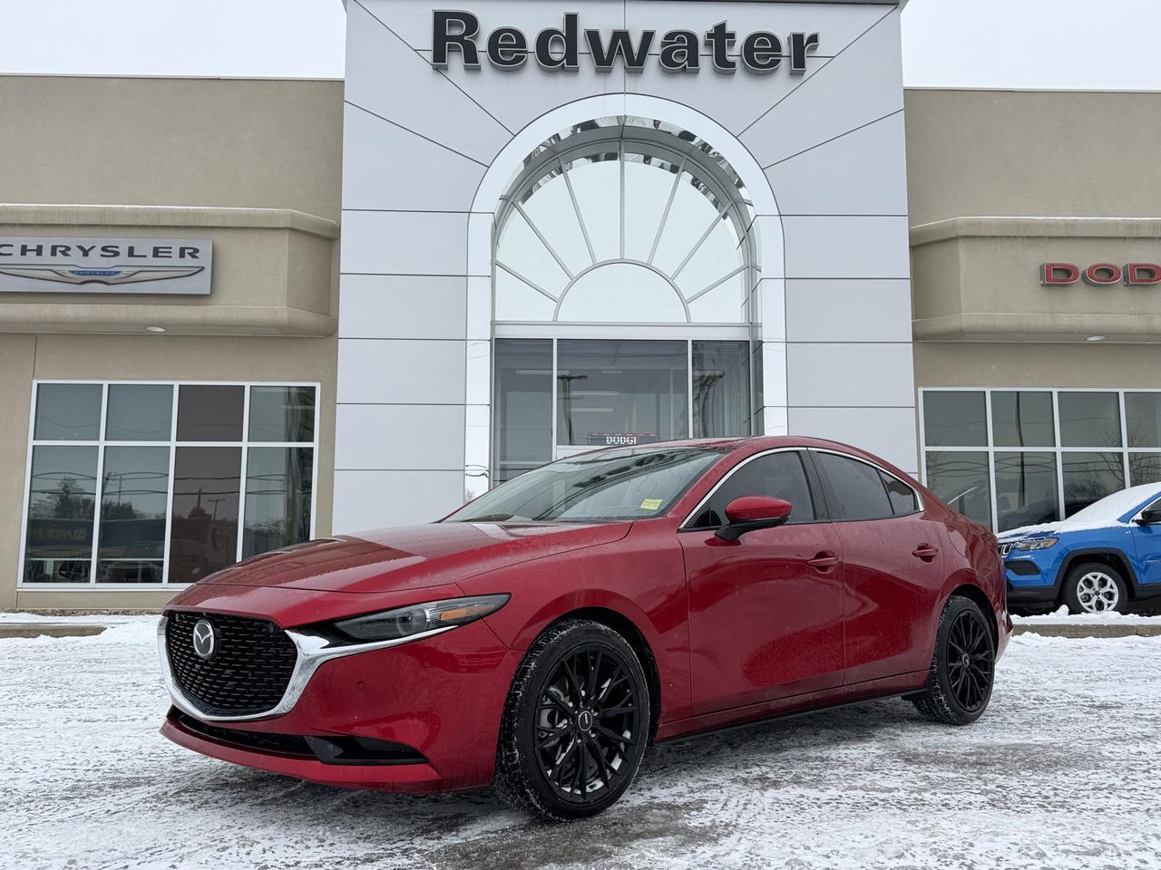 2023 Mazda 3 GT FWD | 4 Door | Low KMs | Aerial View Camera | SkyActiv | Heated Seats
