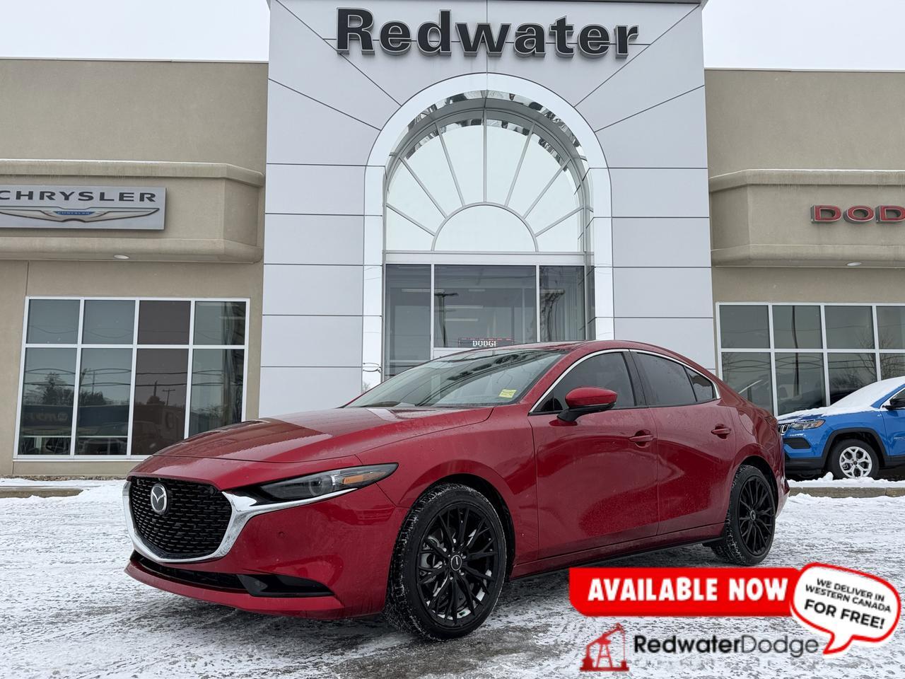 2023 Mazda 3 GT FWD | 4 Door | Low KMs | Aerial View Camera | SkyActiv | Heated Seats