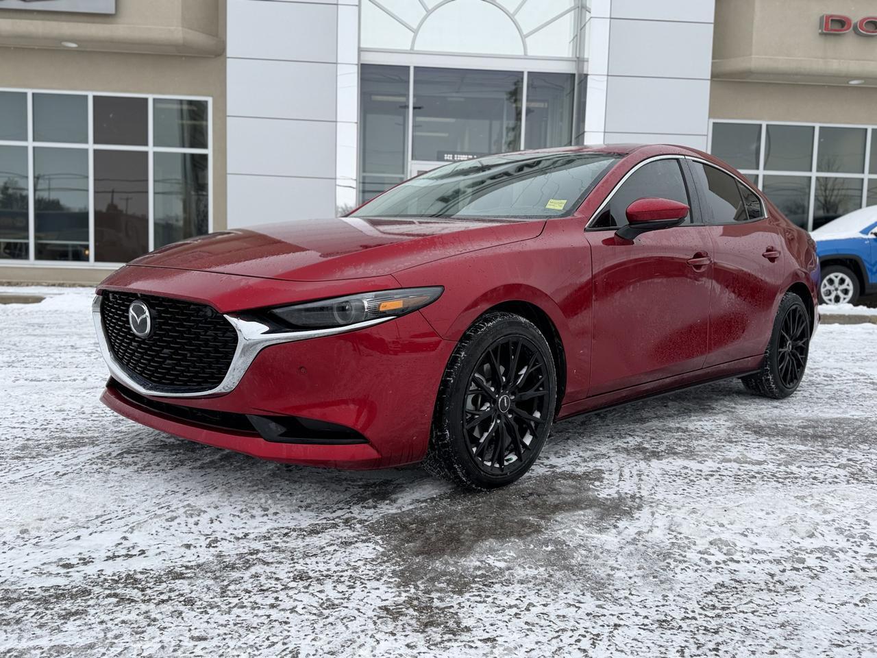 2023 Mazda 3 GT FWD | 4 Door | Low KMs | Aerial View Camera | SkyActiv | Heated Seats Redwater AB