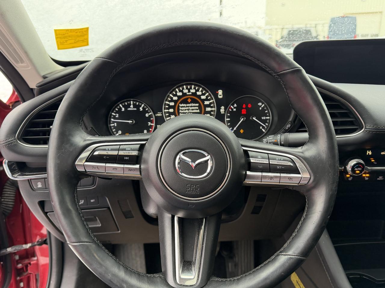 2023 Mazda 3 GT FWD | 4 Door | Low KMs | Aerial View Camera | SkyActiv | Heated Seats Redwater AB